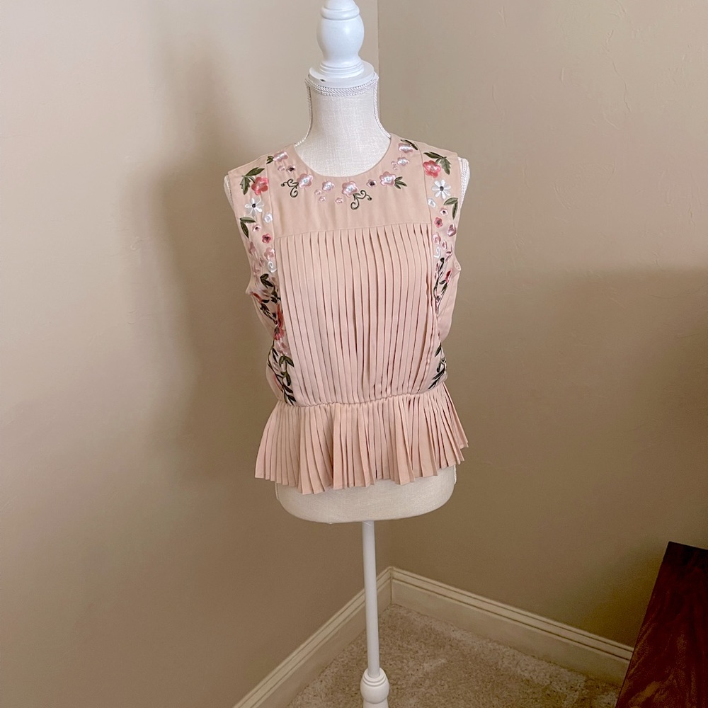 Foxiedox floral peplum top